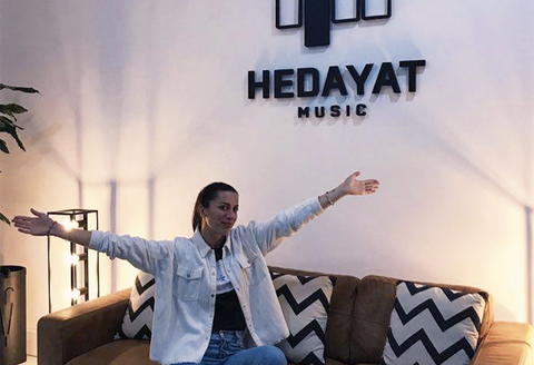 L'équipe du studio d'enregistrement Hedayat Music